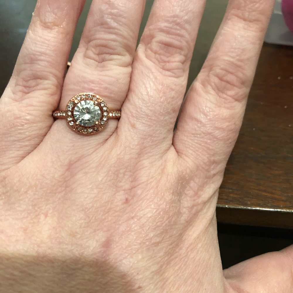 Stackable rings copper colored - Picture 3 of 4